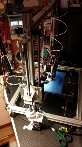 Auto-leveling bed, Alessio Fusi's hack