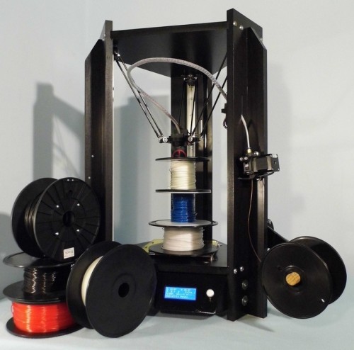 Tegelbecker's DeltaTrix3D printer